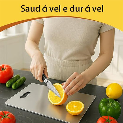 Placas Tábuas De Corte De Titânio Para Cozinha Portátil(34*23cm)