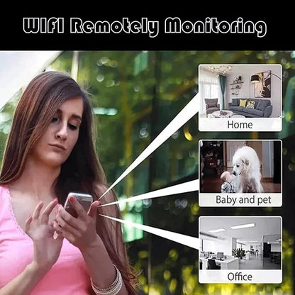 Mini Câmera de Vigilância X5 WiFi 1080p Full HD – Segurança em Casa 24h