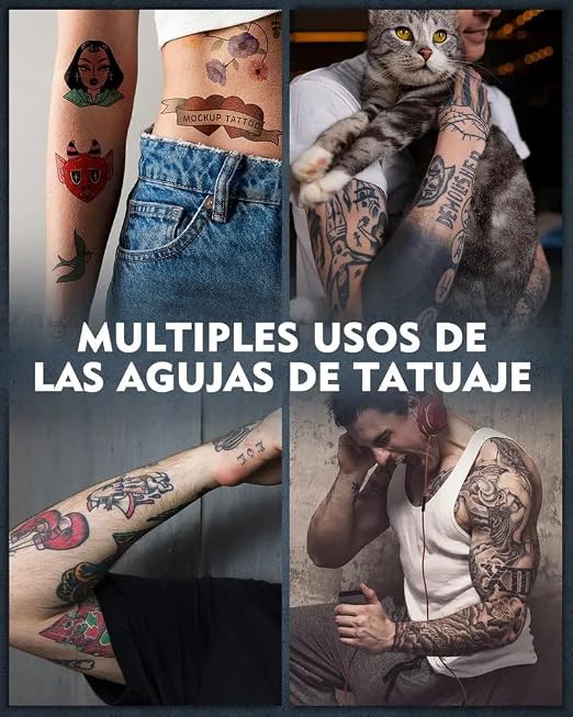 Kit Completo De Caneta De Tatuagem Profissional Sem Fio