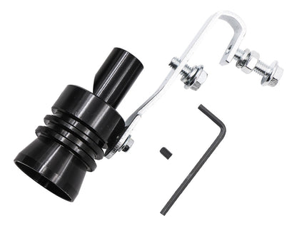 Tubo de Escape Simulador Turbo Turbina – Dispositivo de Reajuste (Prateado)