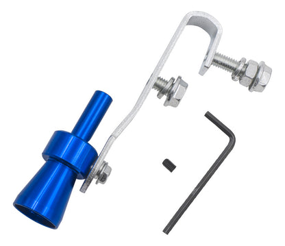 Tubo de Escape Simulador Turbo Turbina – Dispositivo de Reajuste (Prateado)