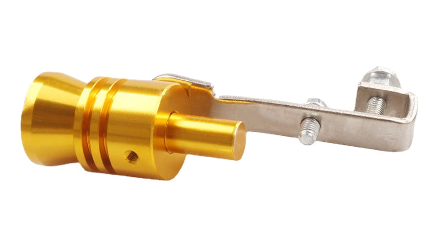 Tubo de Escape Simulador Turbo Turbina – Dispositivo de Reajuste (Prateado)