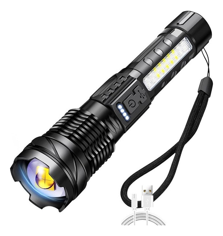 Lanterna Tática Titanium Laser Pro — Camping, Trilha e Sobrevivência