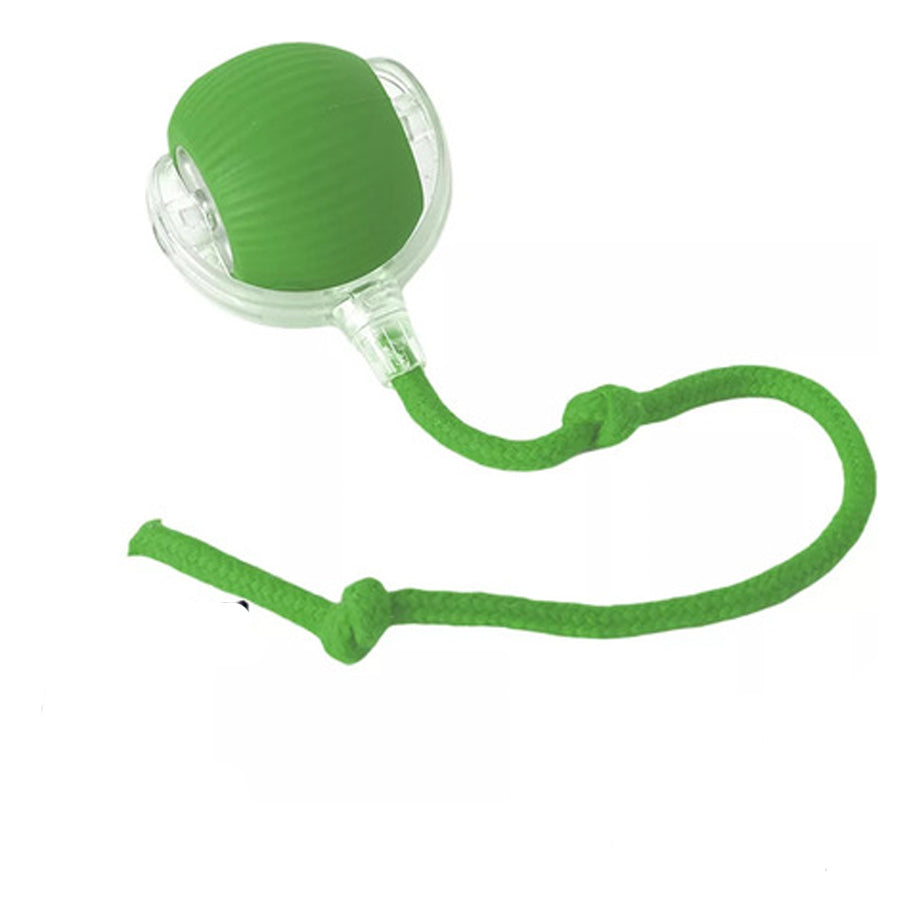 Brinquedo Interativo Para Gatos Rolando Bola Inteligente(Verde)