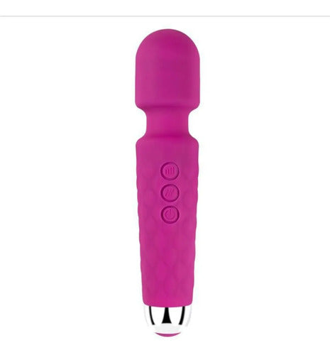 Massageador USB 20 Velocidades | Alta Vibração | Portátil e Silencioso