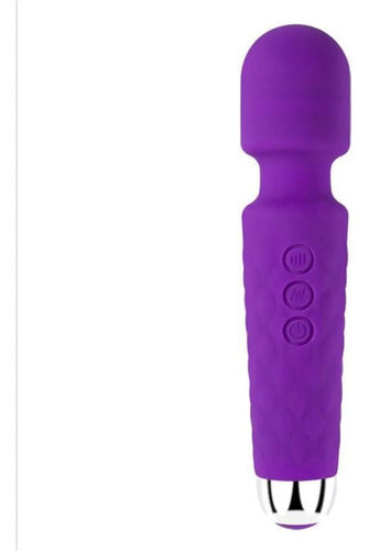 Massageador USB 20 Velocidades | Alta Vibração | Portátil e Silencioso