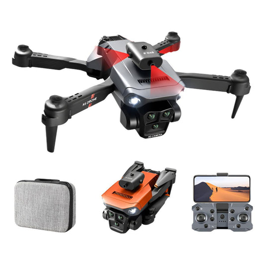 Drone Com Câmera Tripla Dobrável E Desvio De Obstáculos Novo