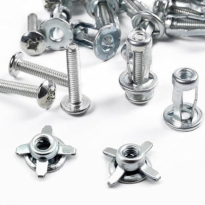100 Pcs Parafuso De Expansão Porca De Chapa De Ferro 4x20mm