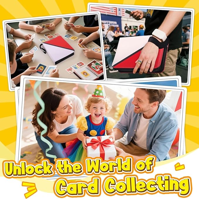 Álbum Colecionador De Cartas Pokémon Organizador 400 Cartas(Amarelo)