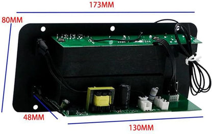 Placa Amplificadora Bluetooth Para Alto-falante 35-80w(Preto)