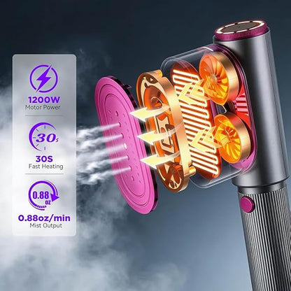 Vaporizador De Roupas Portátil A Vapor Ferro De Passar - Cinza, 127/220V