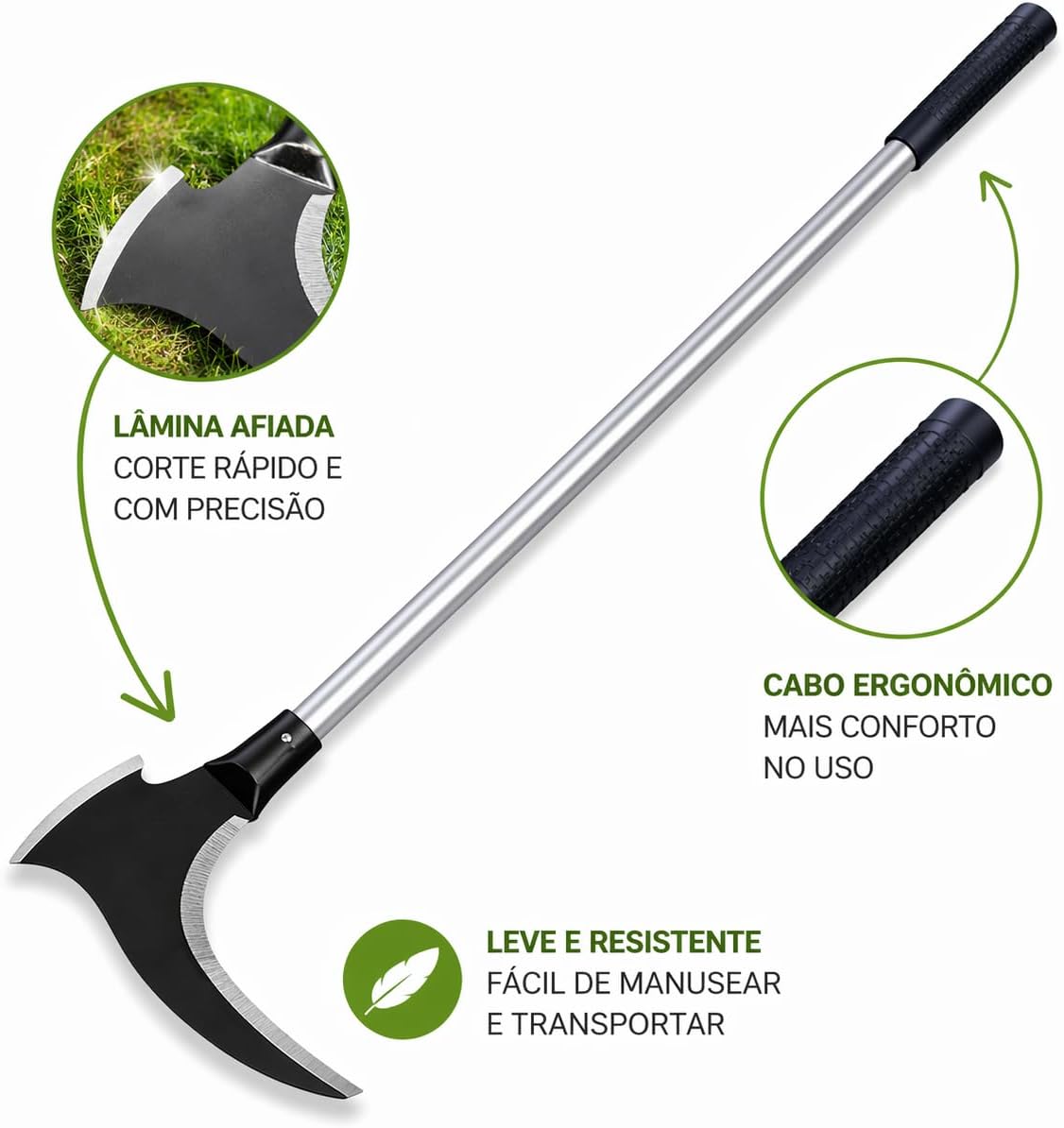 Conjunto De E Foice De Jardinagem Ao Livre Machadinho