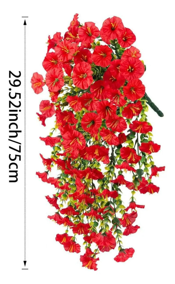 Planta Artificial Pendente Decorativa Para Casa E Jardim