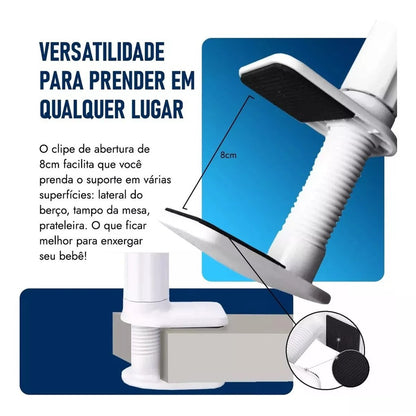Suporte Universal Babá Eletrônica Compatível Taktark Bebê iBoa Presentes bons