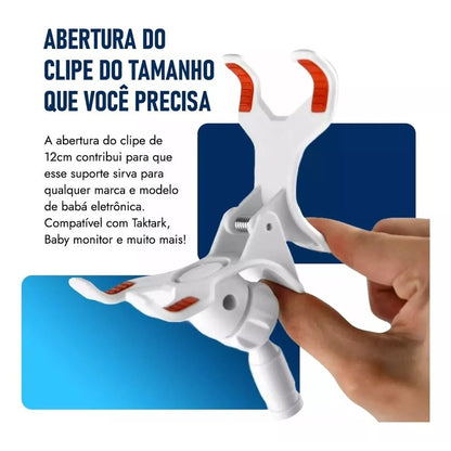 Suporte Universal Babá Eletrônica Compatível Taktark Bebê iBoa Presentes bons