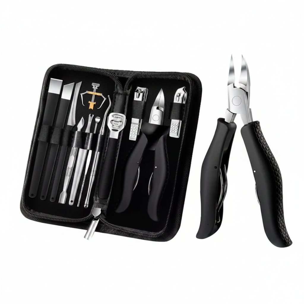 Kit 13 peças alicate inox - fundo branco