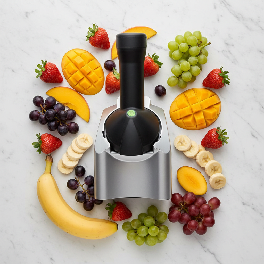 Sorveteira com Frutas Tropicais