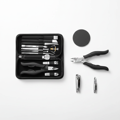 Kit 13 peças alicate inox - flat lay minimalista